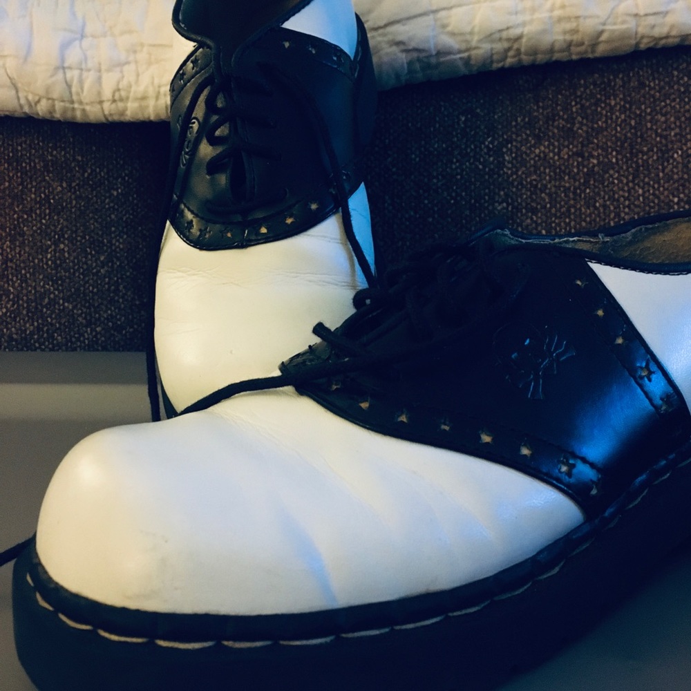 Saddle shoes (creepers) size 8